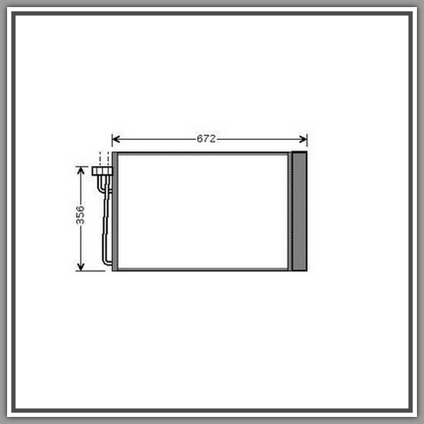Condensatore Bmw Serie 5-E60E61-(Anno 2003-2007)