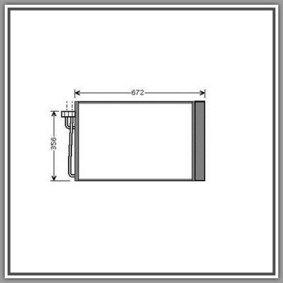 Condensatore Bmw Serie 5-E60E61-(Anno 2003-2007)