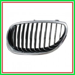 Griglia Radiatore Sinistra Cromata-Nera Bmw Serie 5-E60NE61N-(Anno 2007-2010)