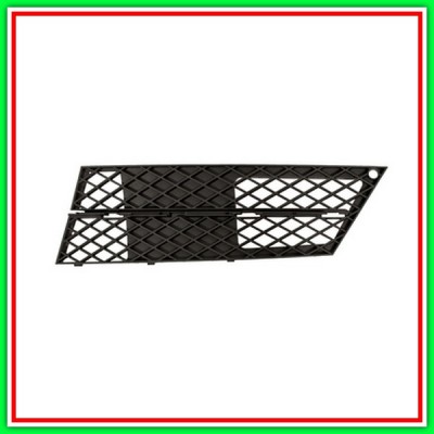 Griglia Sinistra Paraurti Nera-Senza Sede Fendi Bmw Serie 5-E60NE61N-(Anno 2007-2010)