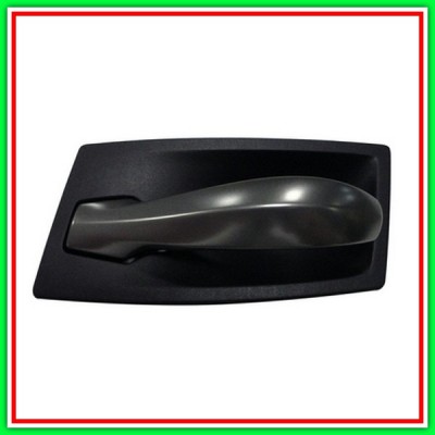 Maniglia Interna Anteriore-Posteriore Sinistra Con Leva Argento Bmw Serie 5-E60NE61N-(Anno 2007-2010)