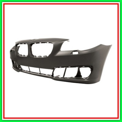 Paraurti Front With Primer With Hook Cover Cap-With Headlight Holes-With Tracks Pdc E Park Assist