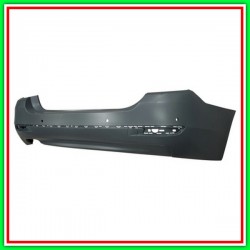 Paraurti Rear With Primer-Cap Hook-Holes Molding-Holes Pdc-Mounts-Exhaust Double Left Mod 4 Doors-Modern Line