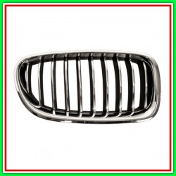 Radiator Grille Right Chrome-Chrome-Black- Mod Luxury Line - Basis BMW Series 5-Ff11 Lci-(Year 2013-2016)