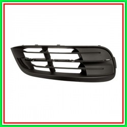 Grid Right Paraurti Black-Without Seat Fendi-With Molding Holes BMW Series 5-Ff11 Lci-(Year 2013-2016)