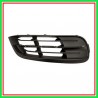 Grid Right Paraurti Black-Without Seat Fendi-With Molding Holes BMW Series 5-Ff11 Lci-(Year 2013-2016)