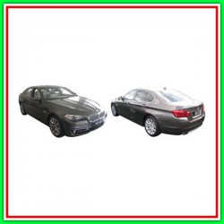 Grid Right Paraurti Black-Headquartered Fendi-Con Hole Molding Mod Luxury-Modern Line BMW Series 5-Ff11 Lci-(Year 2013-2016)