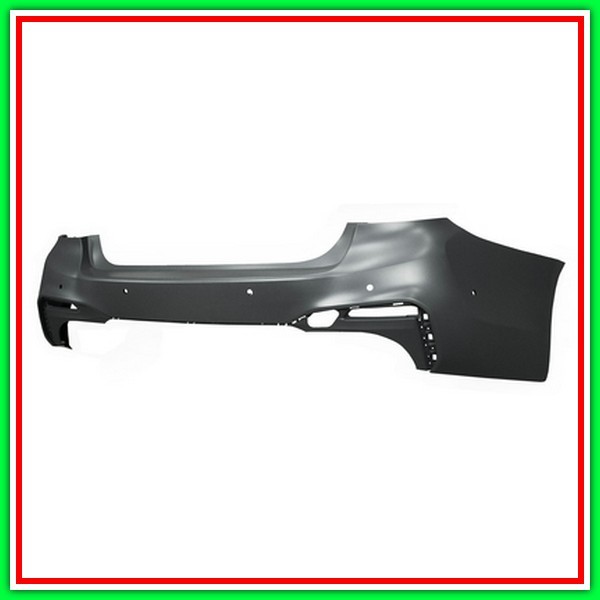 Paraurti Posteriore Con Primer Con Fori Pdc-Con Park Assist Mod 4 Porte M-Tech Bmw Serie 5-G30G31F90 M-Tech-(012017 In Poi)