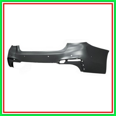 Paraurti Posteriore Con Primer Con Fori Pdc-Con Park Assist Mod 4 Porte M-Tech Bmw Serie 5-G30G31F90 M-Tech-(012017 In Poi)