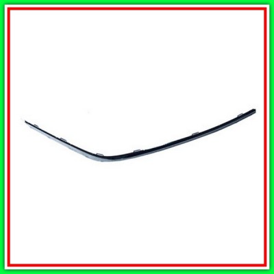 Chrome Profile for Right Molding-PARAURTI Front BMW Series 7-E65-(Year 2003-2005)