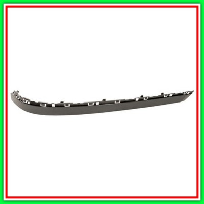 Modanatura Destra-Con Fori Profilo Cromato-Paraurti Posteriore Bmw Serie 7-E65-(Anno 2003-2005)