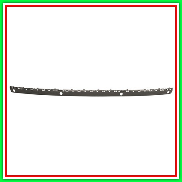 Modanatura Centrale Con Fori Pdc-Con Fori Profilo Cromato-Paraurti Posteriore Bmw Serie 7-E65-(Anno 2003-2005)