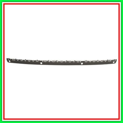 Modanatura Centrale Con Fori Pdc-Con Fori Profilo Cromato-Paraurti Posteriore Bmw Serie 7-E65-(Anno 2003-2005)