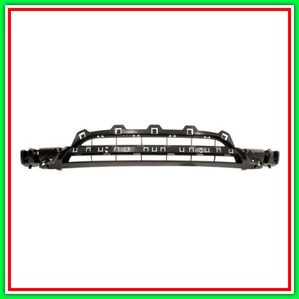Central Grid Paraurti Front-Black BMW Series 1-F20F21-(Year 2011-2015)