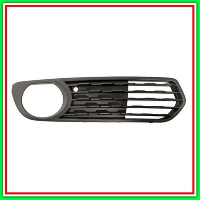 Grid Right Paraurti Black-Open-Headquartered Fendi BMW Series 1-F20F21-(Year 2011-2015)