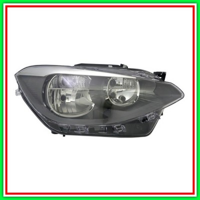 Proiettore Destro H7-H7 Elettrico Con Motore-Versione Hella Bmw Serie 1-F20F21-(Anno 2011-2015)