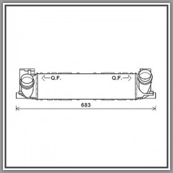 Intercooler Bmw Serie 1-F20F21-(Anno 2011-2015)