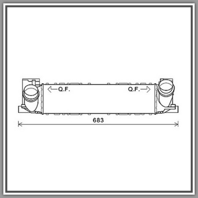 Intercooler Bmw Serie 1-F20F21-(Anno 2011-2015)