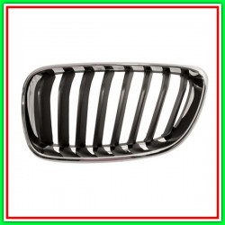 Radiator Grille Left-Chrome-Black - Mod Sportline BMW Series 2-F22 F23-Coupe'Cabrio-(Year 2014-2017)