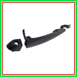 Black Left Front Outer Handle-With hole NOTTOLINO BMW Series 2-F22 F23-Coupe'Cabrio-(Year 2014-2017)