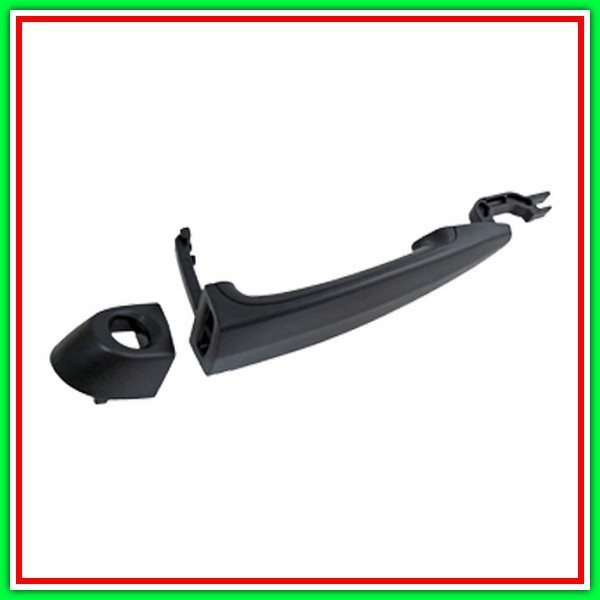 Maniglia Esterna Anteriore Sinistra Nera-Con Foro Nottolino Bmw Serie 2-F22  F23-Coupe'Cabrio-(Anno 2014-2017)