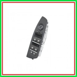 Black Button-4 Switches-Lifter Front Door Left-6 Pins BMW Series 5-F07 Gt Lci-(Year 2013-2017)