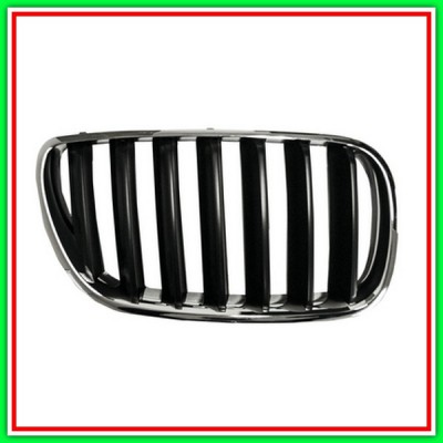Griglia Radiatore Destra Cromata-Nera Bmw X3-E83-(Anno 2007-2010)
