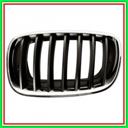 Chrome-Chrome-Black Left Radiator Grid BMW X5-E70-(Year 2007-2010)