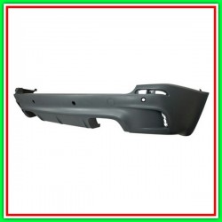Paraurti Posteriore Con Primer Con Fori Pdc-Supporti-Con Tappo Coprigancio Bmw X5-E70N-M-Tech-(Anno 2010-2013)
