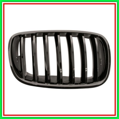 Griglia Radiatore Destra Nera Lucida Bmw X5-E70N-M-Tech-(Anno 2010-2013)