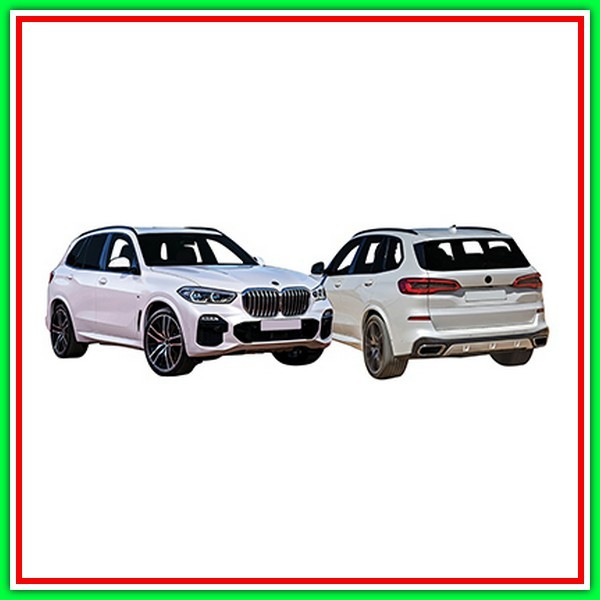 Griglia Centrale Paraurti Nera Per Active Cruise Control Bmw X5G05M