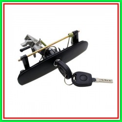 External Door-Black Handle-With Vw Polo Key-(Year 2001-2005)