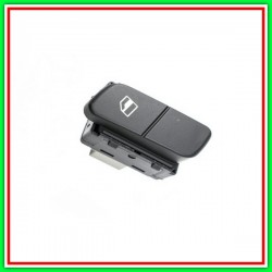 Interruttore Alzacristallo Nero-Porta Anteriore Sinistra-Porta Posteriore Sinistra-4 Pins Volkswagen-Polo-Mod. 08/01-07/05