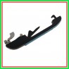 Maniglia Esterna Posteriore Sinistra-Nera-Con Inserto Cromato-Nera-Senza Foro Nottolino Vw Golf Ii-(Anno 1989-1991)