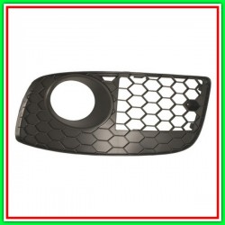 Griglia Sinistra Paraurti Nera-Con Sede Fendi-Aperta Vw Golf V Gti-(Anno 2004-2009)