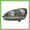 Proiettore Destro Xenon D2S-H7 Elettrico Con Motore Vw Golf V Gti-(Anno 2004-2009)