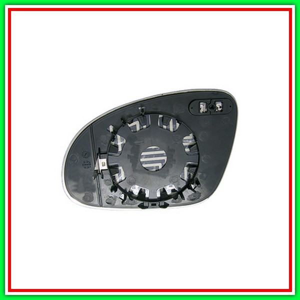 Mirror Plate Right Convessa-Thermal-Blue Vw Golf V Gti-(Year 2004-2009)