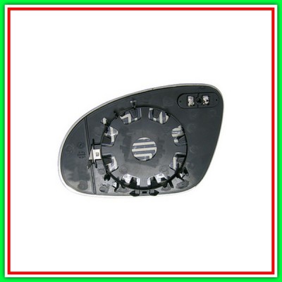 Mirror Plate Right Convessa-Thermal-Blue Vw Golf V Gti-(Year 2004-2009)