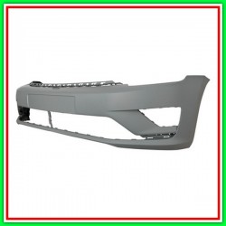 Paraurti Anteriore Con Primer-Con Tappo Coprigancio-Con Tracce Pdc E Lavafari Vw Golf Sportsvan-(Anno 2014 In Poi)