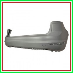 Paraurti Posteriore Con Primer-Con Tappo Coprigancio-Con Tracce Pdc E Park Assist Vw Golf Sportsvan-(Anno 2014 In Poi)