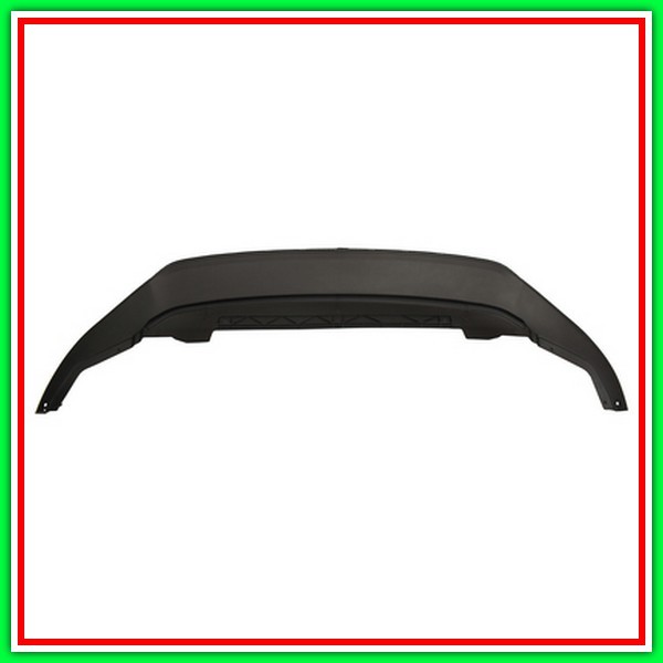 Spoiler Paraurti Anteriore-Nero Goffrato Vw Golf Sportsvan-(Anno 2014 In Poi)