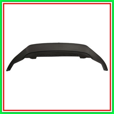 Spoiler Paraurti Anteriore-Nero Goffrato Vw Golf Sportsvan-(Anno 2014 In Poi)