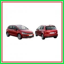 Piastra Specchio Destra Asferica-Termica Cromata Vw Golf Sportsvan-(Anno 2014 In Poi)