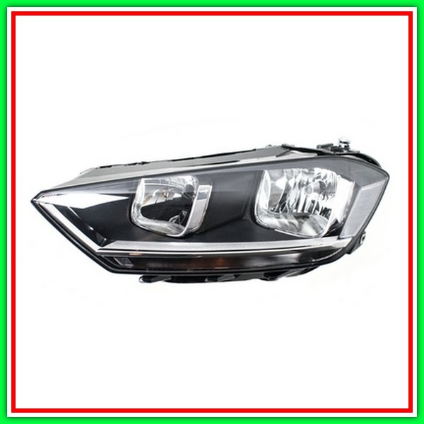 Proiettore Sinistro H7+H15 Elettrico Con Motore Volkswagen-Golf Sportsvan-Mod. 04/14-10/17
