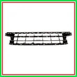 Griglia Centrale Paraurti Nera Con Modanatura Cromata-Mod Comfortline Vw Passat B8-(Anno 2014-2019)