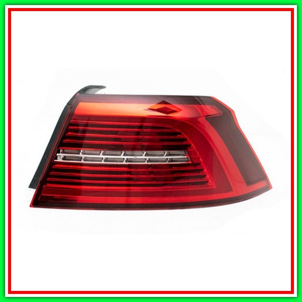 Fanale Posteriore Destro Esterno Con Porta Lampada-Led-Modsedan Vw Passat B8-(Anno 2014-2019)