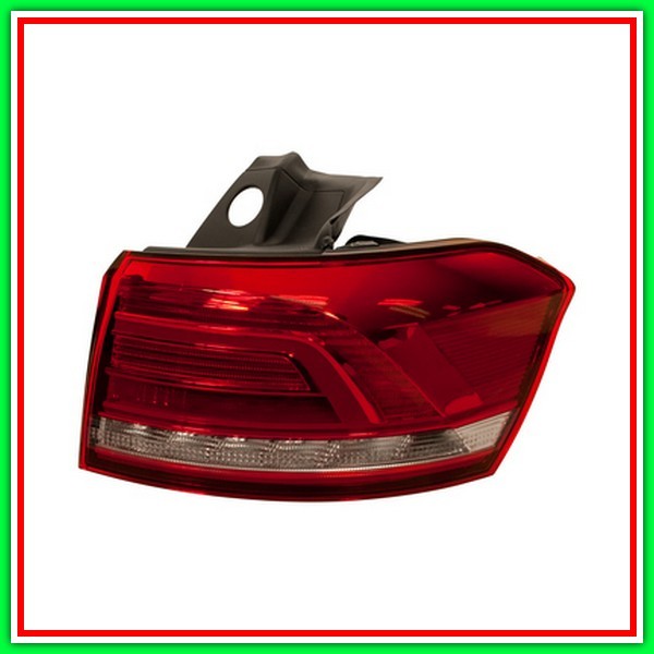 Fanale Posteriore Destro Esterno Con Porta Lampada Mod Station Wagon-Led-Versione Hella Vw Passat B8-(Anno 2014-2019)