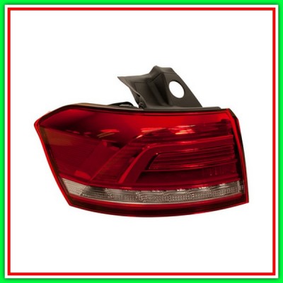 Fanale Posteriore Sinistro Esterno Con Porta Lampada Mod Station Wagon-Led-Versione Hella Vw Passat B8-(Anno 2014-2019)