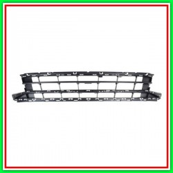 Griglia Centrale Paraurti Nera Con Modanatura Cromata Volkswagen-Passat B8-Mod. 09/14-05/19