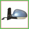 Retrovisore Sinistro Elettrico-Termico Con Primer-Con Fanale-Chiudibile-Asferico-Cromato-Mod 10-03 In Poi Vw Sharan-(2000-2003)